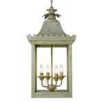 4 Light Pendant-vintage Sage Finish - Pendants 170-bel-2942278 Bailey Street. Fixed Price $307.95.