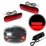 Gtinthebox Red Lens Led Rear Fog Bumper Reflector Brake Tail Lights Compatibl.... Fixed Price $37.56.