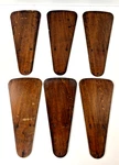 Vintage Emerson Ceiling Fan Blades 32" Wood (6) For Oil Bath Six Blade Oe Usa. Fixed Price $299.99.