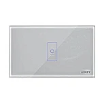 Aukey Light Switch, Wall Touch Screen Switch With Crystal Glass. Fixed Price $8.95.