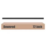 Ceiling Fan Downrod 72 Inch 6 Ft Black 1 Diameter Cfadrm1l72b Dpxmyg Outside. Fixed Price $129.99.