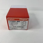 Radiant On-q Legrand Lc2201-wh 3 Wire In-wall Rf Switch White Brand New. Fixed Price $44.97.