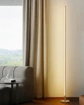 Tacahe Minimalist Corner Floor Lamp - 2700k-6500k Dimmable Led Night Light .... Fixed Price $101.55.