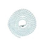 Jandorf 60373 White Beaded Chain 3 Ft. With Connector. Fixed Price $8.61.