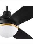 Hampton Bay Sw23096mbk Blaketon 46 In In/outdoor Cct Led Matte Black Ceiling Fan. Fixed Price $69.25.