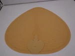 Royal Pacific Fan Abs Blade Beige Palm Leaf Design B-15abs. Fixed Price $7.00.