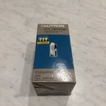 Lutron Led Toggler Tgcl-153pr-wh 150w Single-pole/3-way Preset Dimmer White. Fixed Price $12.55.