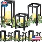 Geelin 12 Set Wooden Wedding Lantern Centerpiece Decor Baptism Candle. Fixed Price $111.02.
