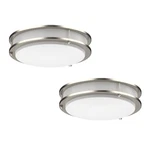 2-pack Led Flush Mount Dimmable Ceiling Light 4000k Daylight 10"/12"/14. Fixed Price $44.99.
