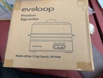 Evoloop 6 Egg Electric Cooker Soft/hard Boiled Auto Shut-off Bpa Free. Fixed Price $29.99.