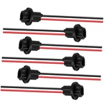 T10 W5w 194 Bulb Socket With Wire Pigtail, Universal Led Bulbs Pre-wired 6pcs. Fixed Price $6.74.