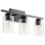 Quorum Ladin 3 Light Vanity, Noir/clear - 501-3-69. Fixed Price $184.00.