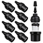 Zevnico E26/e27 Light Sockets 8 Pack Edison Retro Pendant Lamp Holders. Fixed Price $25.99.