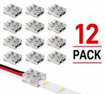 Armacost 2 Pin Led Strip Light Screw / Tape To Wire Connectors Pack Of 12. Fixed Price $22.99.