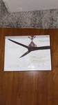 Fanimation Spitfire 60in Black Ceiling Fan Remote 3-blade Ma6721b B6720bl. Fixed Price $295.00.