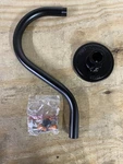 Millennium Lighting Rgn15-sb Rlm 14-1/2" Long Goose Neck Stem,satin Black *read. Fixed Price $44.99.
