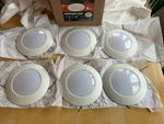 Halo Hlce609930-6p-ca Led Damp Rated Recessed Surface Light 3000k, 6 Pack, Contr. Fixed Price $27.95.