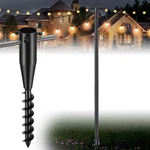 Keplrend String Light Poles For Outside 9.3 Ft - 2 Pack Outdoor Patio Decor. Fixed Price $86.57.