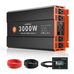 3000w Pure Sine Wave Power Inverter 12v Dc To 110v Ac Converter Peak 60.... Fixed Price $260.58.