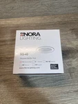 Nora Lighting Ns-40 4" Adjustable Natural Stepped Baffle Trim. Fixed Price $9.54.