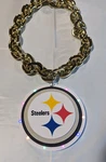 Pittsburgh Steelers Foam Fan Chain - Light Up Team Led Necklace Big Logo Gold. Fixed Price $36.59.