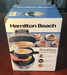Hamilton Beach 25475 Breakfast Sandwich Maker New In Box Sealed. Fixed Price $14.95.