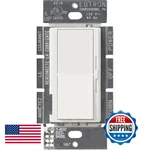 Lutron Diva Magnetic Low-voltage Dimmer Switch 450w 3-way Dvsclv-603p-sw Snow. Fixed Price $79.50.