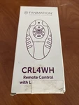 Fanimation Ceiling Fan Remote Control With Learn Receiver Crl4 White. Fixed Price $59.00.
