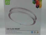 Asd Led Ceiling Light 3000k Flush Mount Fixture Dimmable Double Ring 12" 20w. Fixed Price $14.33.