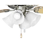 Progress Lighting P2610-wb 4 Light 15"w Medium (e26) Ceiling Fan - Nickel. Fixed Price $76.13.