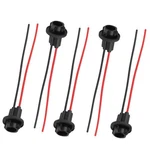Ongfuwu 5pcs 194 Bulb Socket With Wire Pigtail, T10 W5w 158 Plum Blossom Base. Fixed Price $6.56.