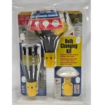 Bayco Lbc-600 Light Bulb Changing Kit With 3 Attachments For Recessed Floodlight. Fixed Price $15.00.