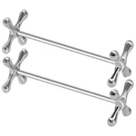 Cabilock Stainless Steel Chopsticks Holder And Rest Compact 8x2.5cm, Silver. Fixed Price $20.66.