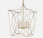 Millennium Lighting 4003 Tracy 6 Light 24"w Taper Candle Style - Modern Gold. Fixed Price $200.00.
