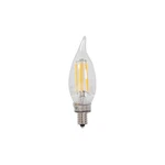 B&p Lamp E12 Candelabra Base Ca10 Shaped Clear Led Bulb, 40 Watt Equivalent. Fixed Price $19.11.