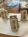 3 Used Hunter Ceiling Fan & Light Wall-mount Control Dimmer. Fixed Price $75.00.