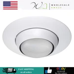 Nicor Lighting 6 Inch White Recessed Eyeball Trim Designed For 6-inch Housings -. Fixed Price $19.99.