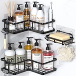 Yasonic Shower Caddy Corner, 3-pack Adhesive Rustproof Stainless 3pack, Black. Fixed Price $31.18.