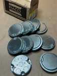 10x Pc Lot Hubbell Raco Round Shallow Ceiling Fan Box 1/2" Deep Ko's. Fixed Price $94.99.