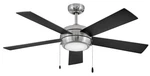 Hinkley Lighting 904052f-lia Croft 52" 5 Blade Smart Led Indoor - Nickel. Fixed Price $254.15.