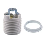 Keyless Porcelain Threaded Socket With Hickey,twdrtdd Medium Base E26 White. Fixed Price $15.08.