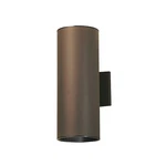 Kichler Cylinders 15" 2-light Outdoor Cylinder Wall Sconce In Architectural Bron. Fixed Price $141.38.