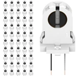 Jackyled Screw Type T8 Lamp Holder With Wires 50-pack Ul 50-pack, White. Fixed Price $39.25.