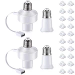 2 Pack E26 Light Usb Socket Adapter, Lamp Power Adapter 5v 1... Fast Ship. Fixed Price $27.99.