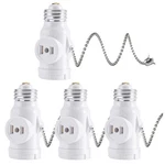 Dicuno E26 Light Socket To Plug Adapter, 2 Polarized White-15.75", White. Fixed Price $21.82.