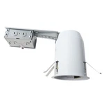Elco El490rica Ic Rated Remodel Housing For 4" Trims Led. Fixed Price $21.00.