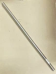 Emerson Cfdr2bs 24" Ceiling Fan Downrod 1/2" I.d. Brushed Steel / Silver Finish. Fixed Price $12.50.