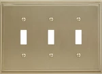Amerock Bp36516 Gold Mulholland Triple Switch Outlet Wall Plate. Fixed Price $22.50.