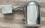 Elco 6" Airtight Remodel Ic Housing With Gu24 Base Socket. Fixed Price $37.99.