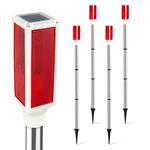 Aolyty Solar Lights Outdoor Waterproof Driveway Markers Reflective Warning. Fixed Price $54.46.